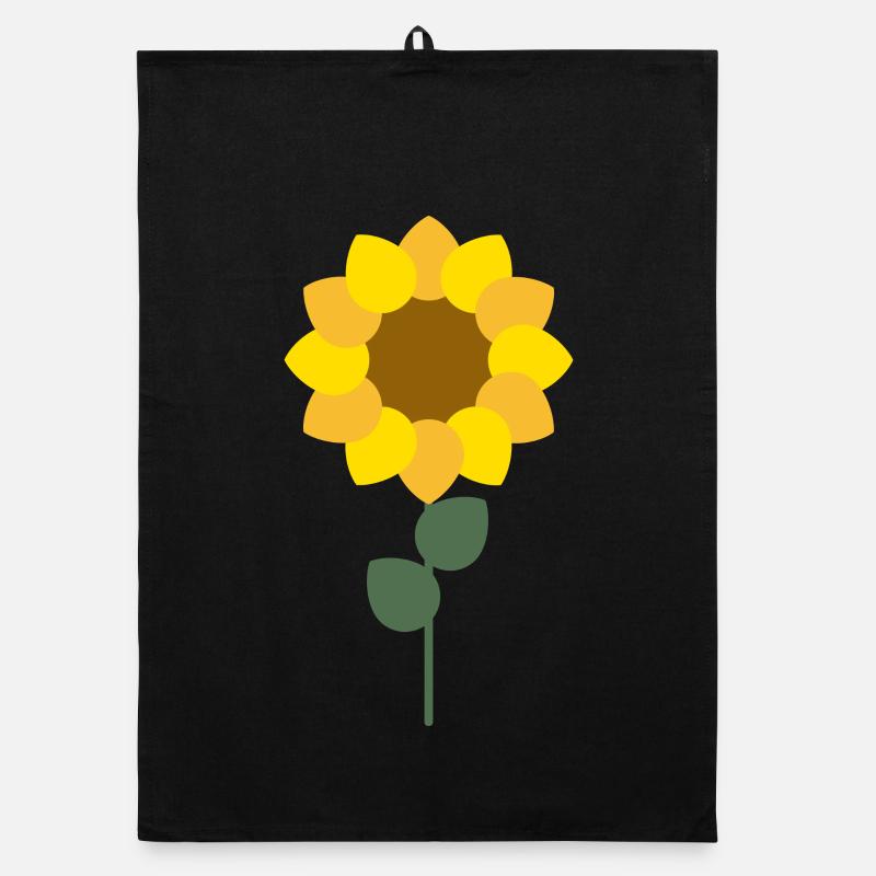 Sonnenblume Organic Geschirrtuch