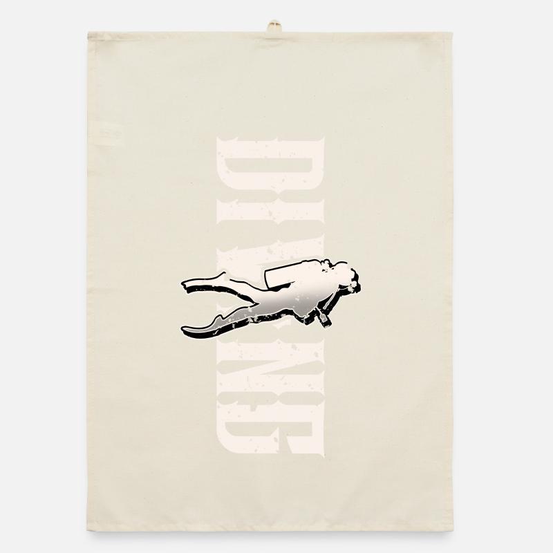 Plongeurs plongeurs Torchon bio