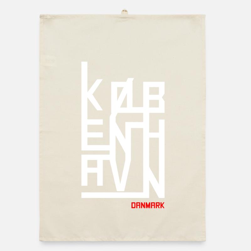 Géométrie de Copenhague Torchon bio