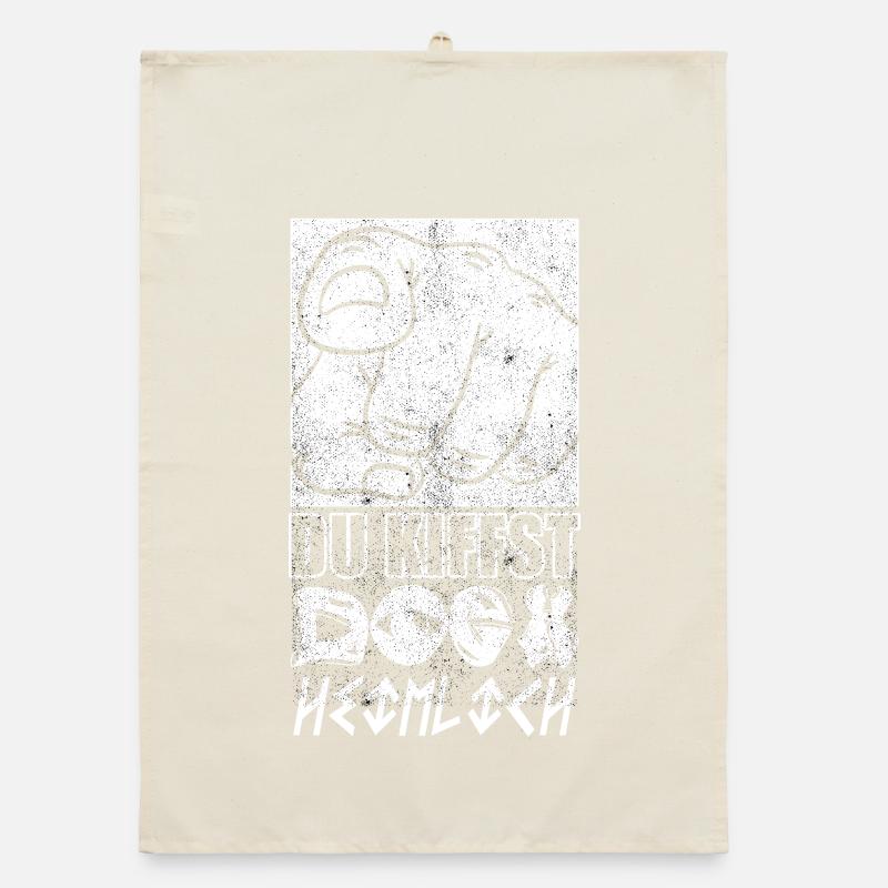 Du Kiffst doch Heimlich Organic Geschirrtuch