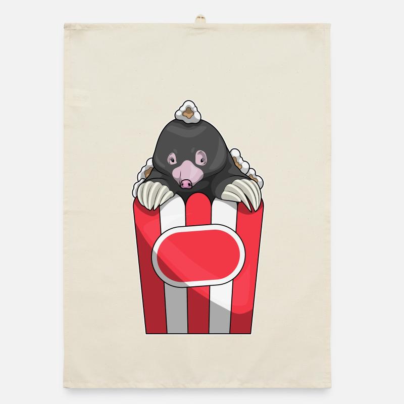 Maulwurf Popcorn Organic Geschirrtuch