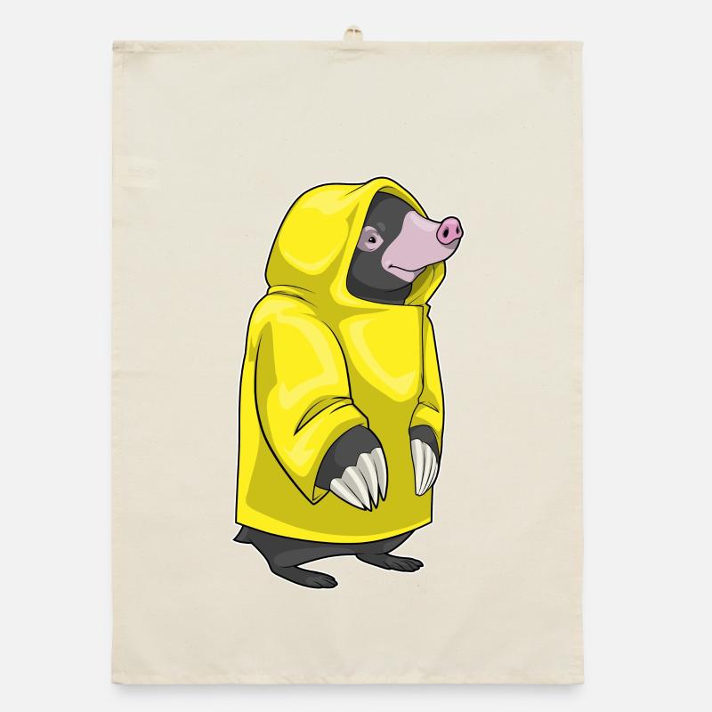 Mole Rain Jacket Organic dish towel