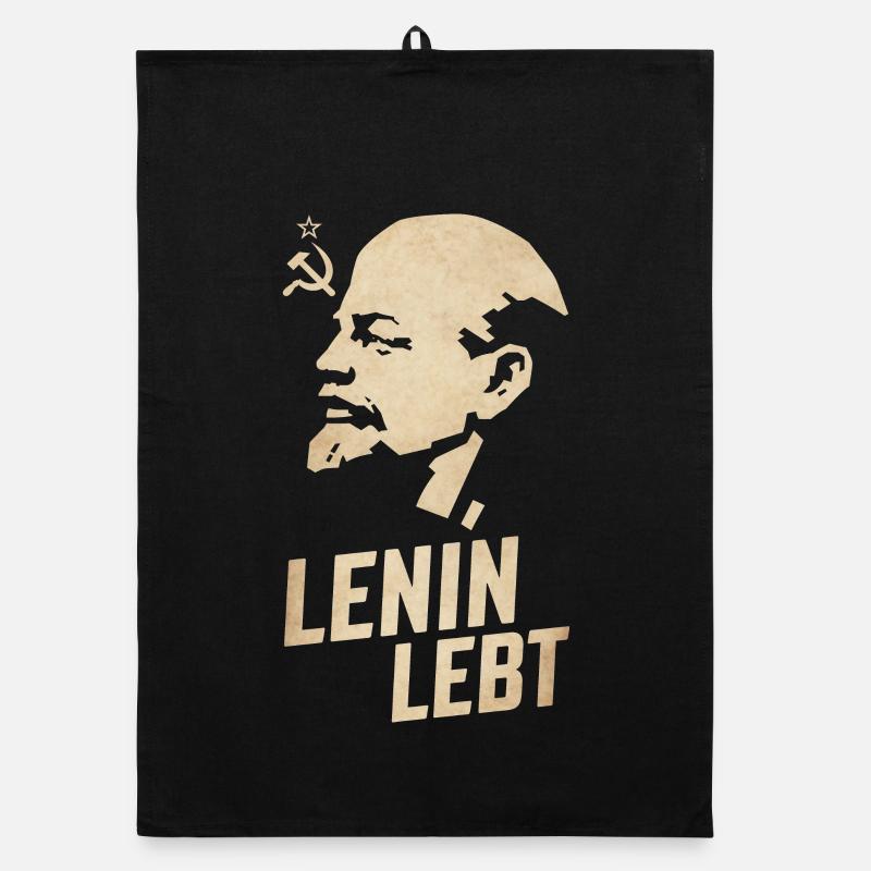 Lenin Lebt Organic Geschirrtuch