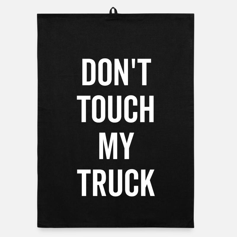 Ne touchez pas à mon camion Torchon bio