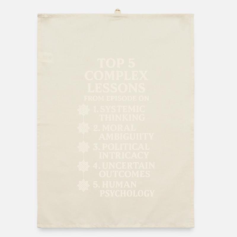 Komplexe Lektionen Organic Geschirrtuch