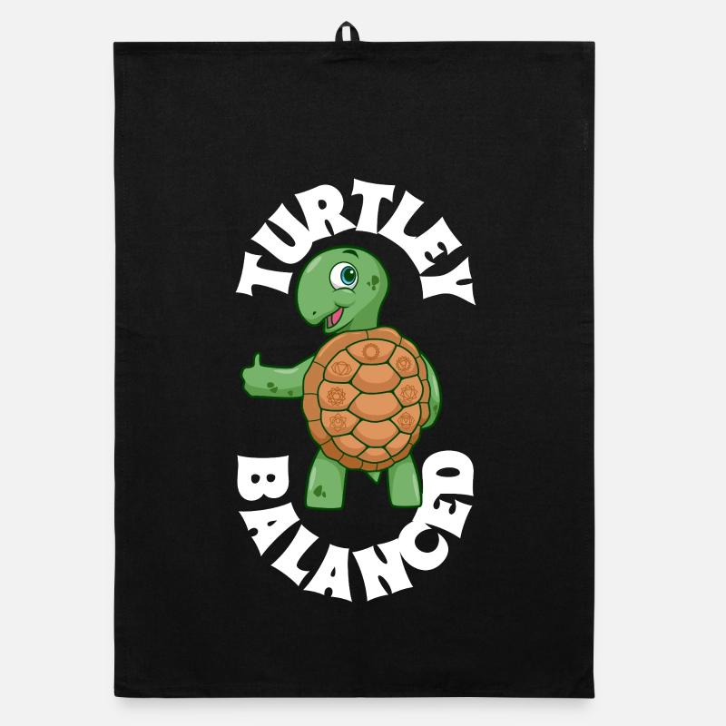 Turtle Balance - Chakra Organic dish towel