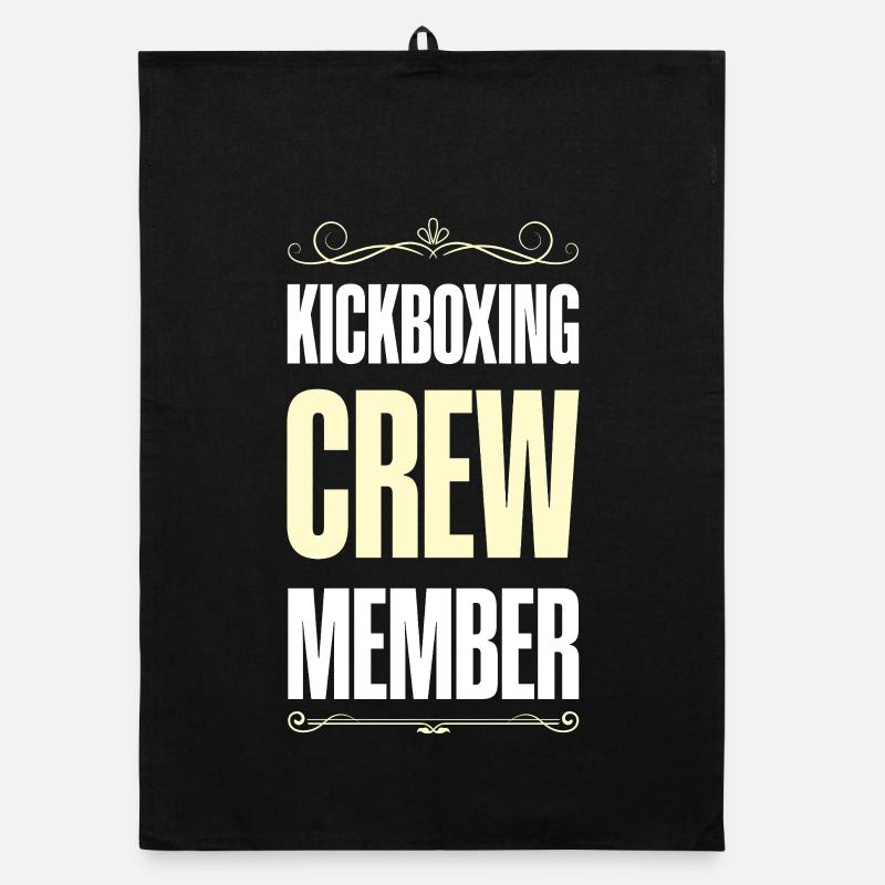 Kickboxing Crew Organic Geschirrtuch
