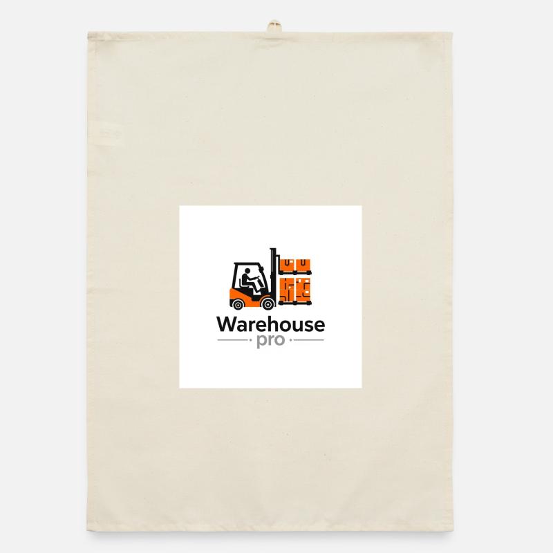 Warehouse Logo Forklift Organic dish towel