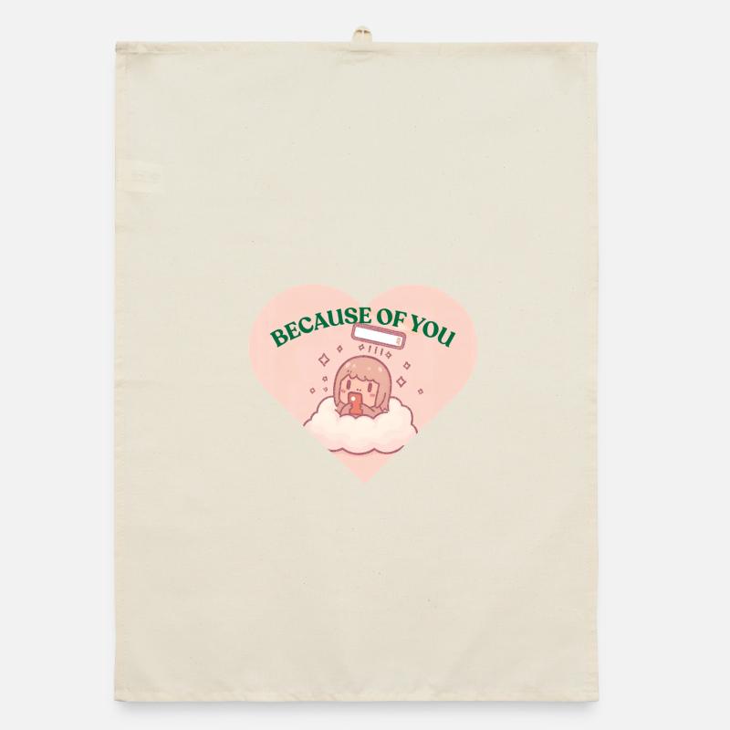 Wegen dir - Douceur Câline Organic Geschirrtuch