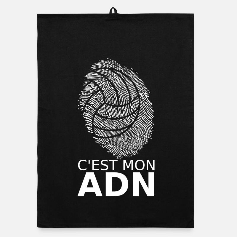 C'est mon ADN Volley-Ball Torchon bio