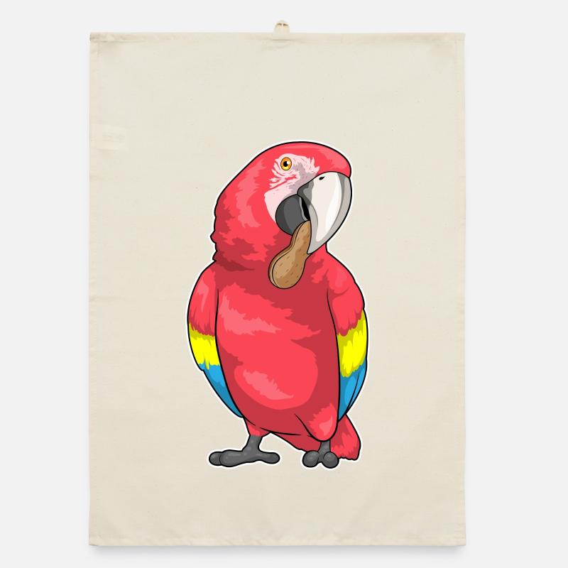 Parrot Peanut Organic dish towel