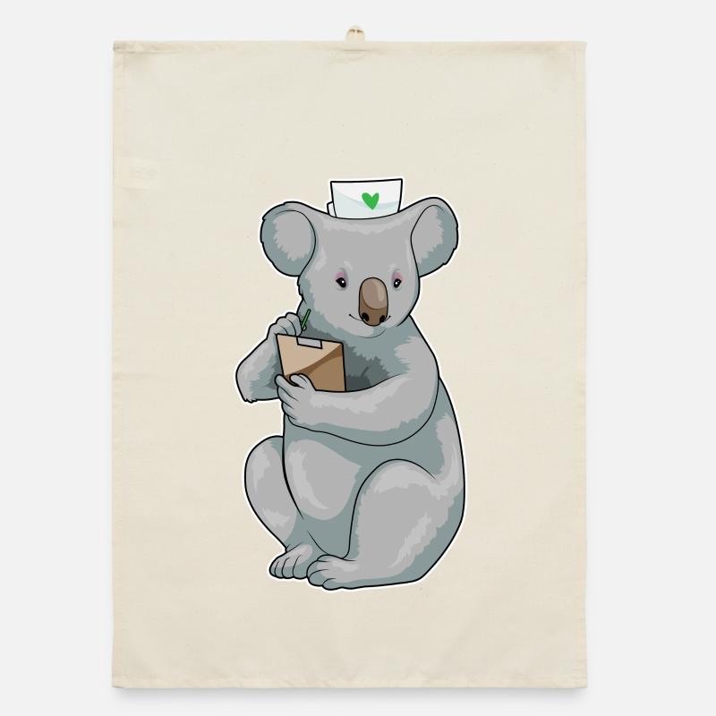 Bloc-notes Koala Nurse Torchon bio