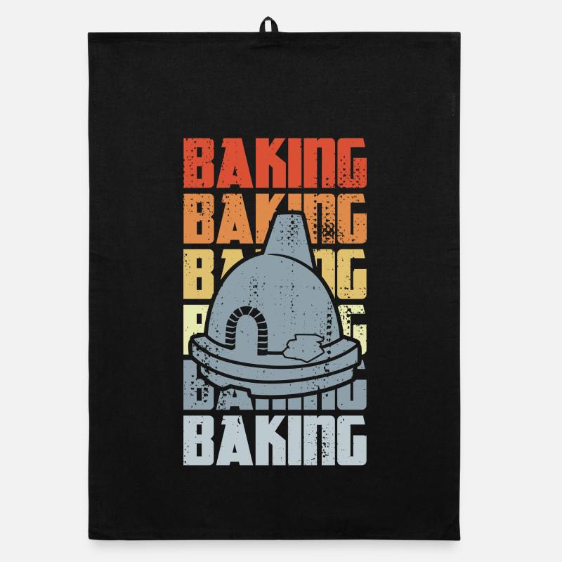 Retro Baking Organic dish towel
