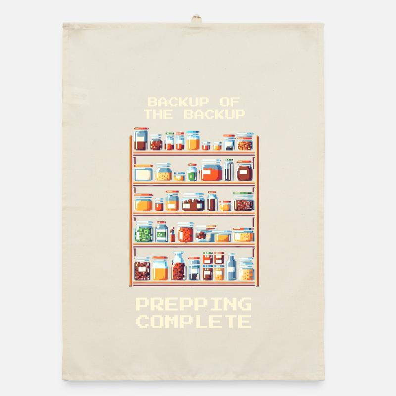 Backup | Prepping Humor Organic dish towel