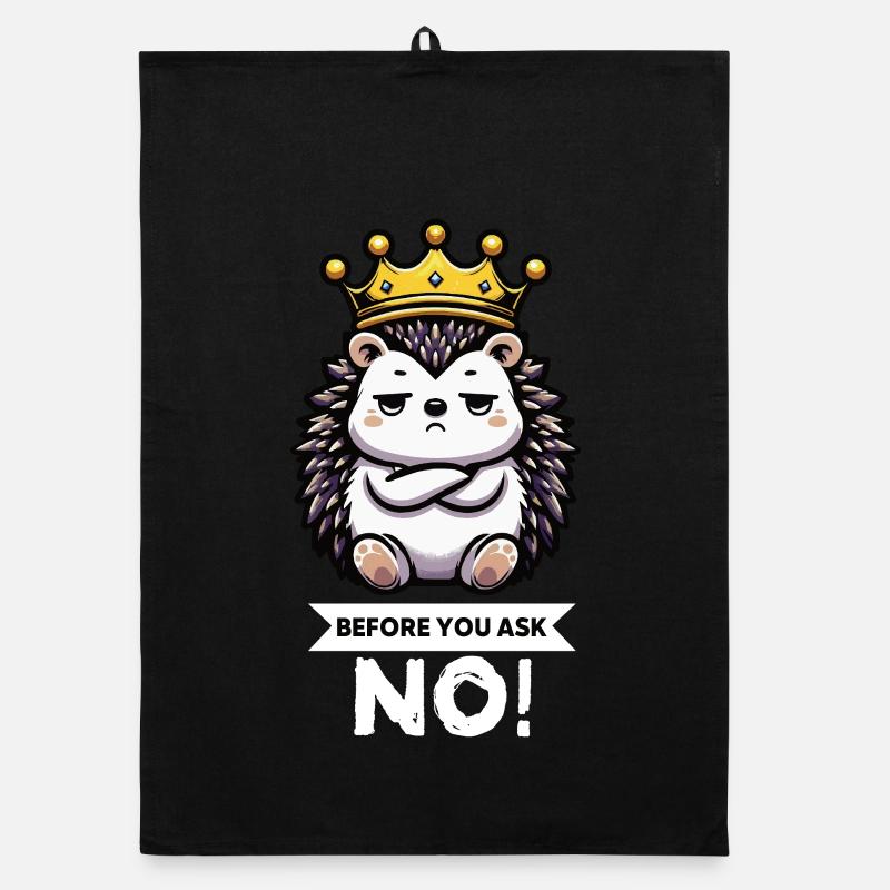 Before You Ask Hedgehog Hedgehog Lover Hedgehog Stinger Organic dish towel