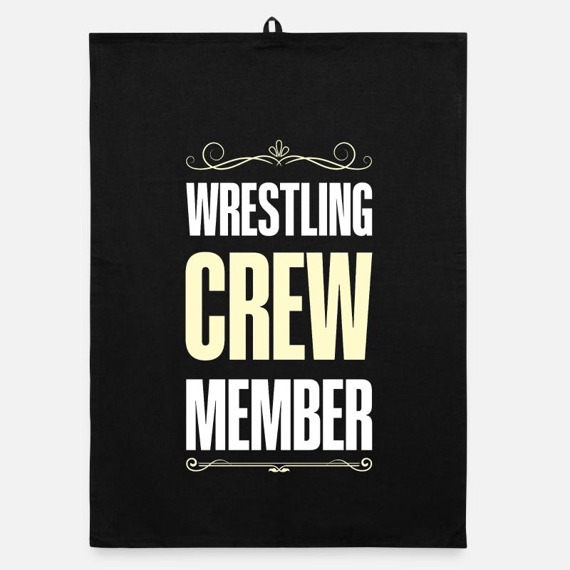Wrestling Crew Organic dish towel