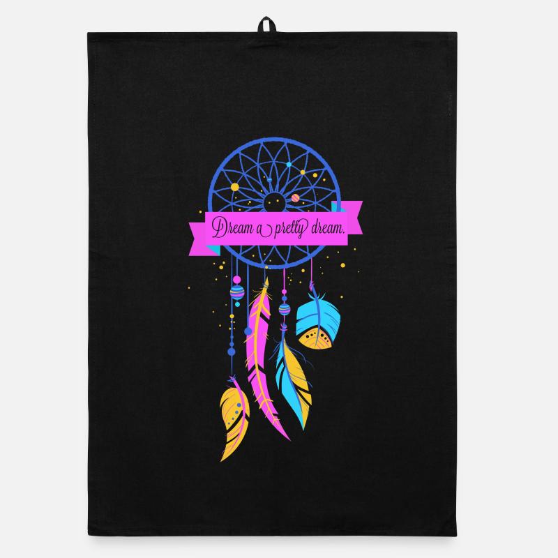dream catcher Organic dish towel