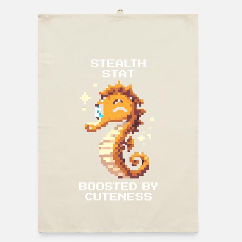 Doux et Invisible | Hippocampe Torchon bio