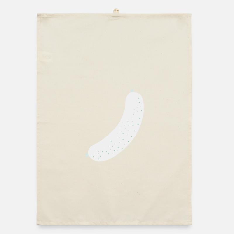 Brat Wurst sausage Organic dish towel