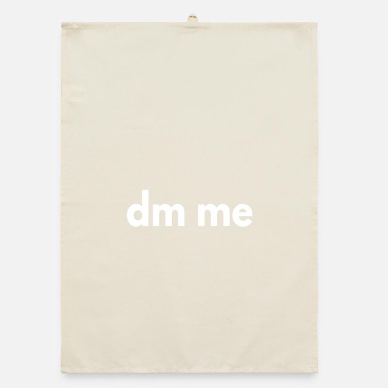 Schreib mir eine DM Organic Geschirrtuch