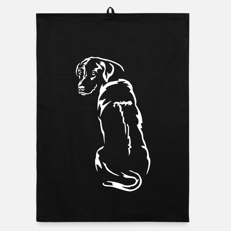 Rhodesian Ridgeback « Black Edition » Torchon bio