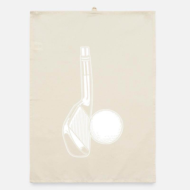 Play golf Organic dish towel