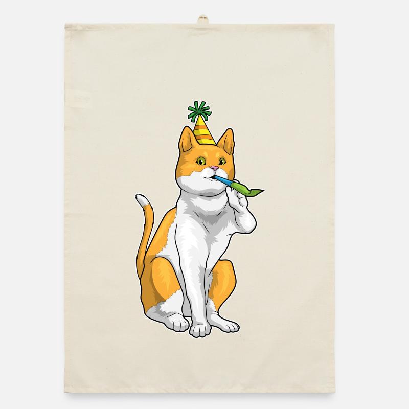 Corne d’anniversaire de chat Torchon bio