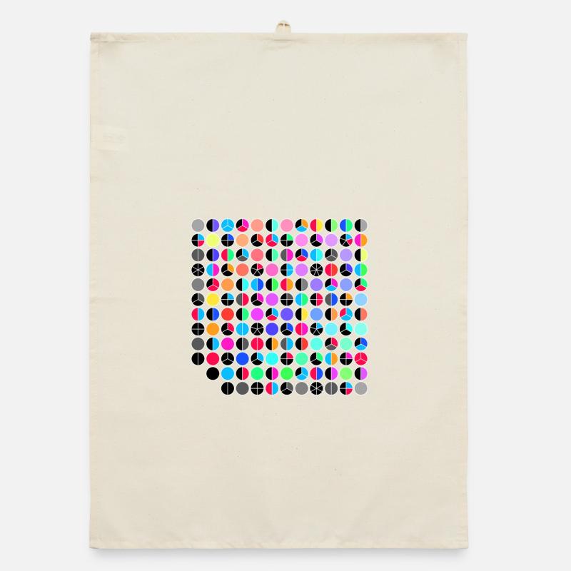 Gaussian Primes Organic dish towel