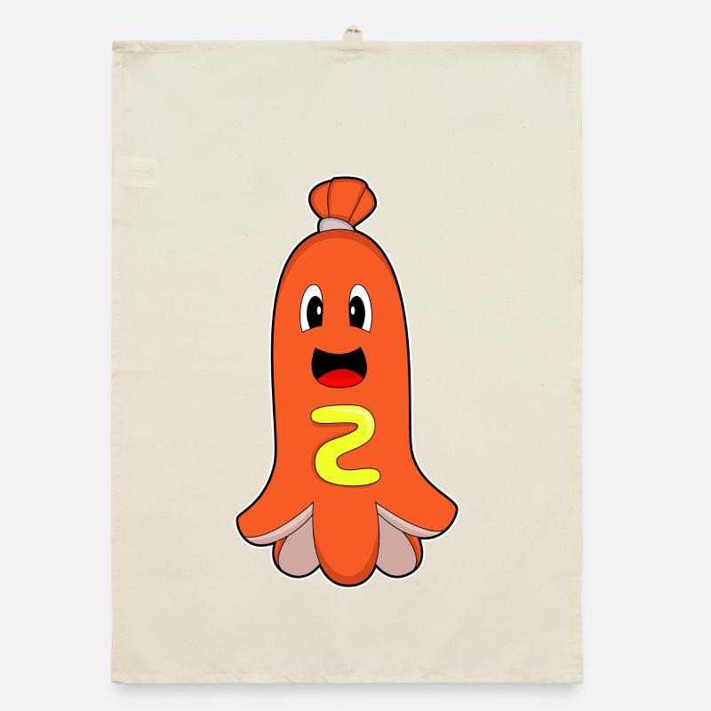 Moutarde Hot-Dog Octopus Torchon bio