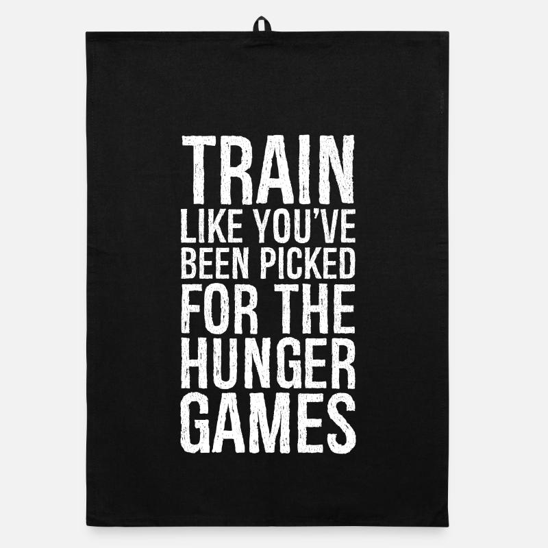 train like you've been picked Organic dish towel