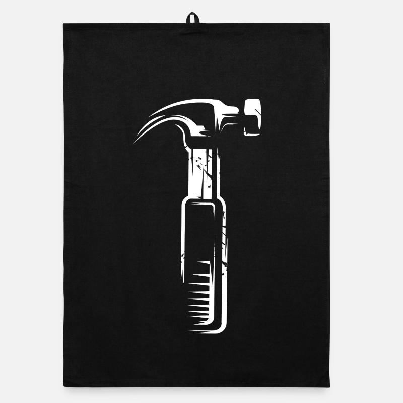 Hammer with Scratch Effect - Tools Artisans Organic dish towel