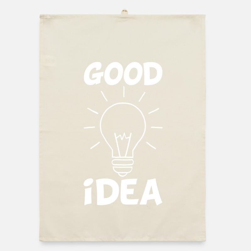 Die gute Idee (weiß) Organic Geschirrtuch