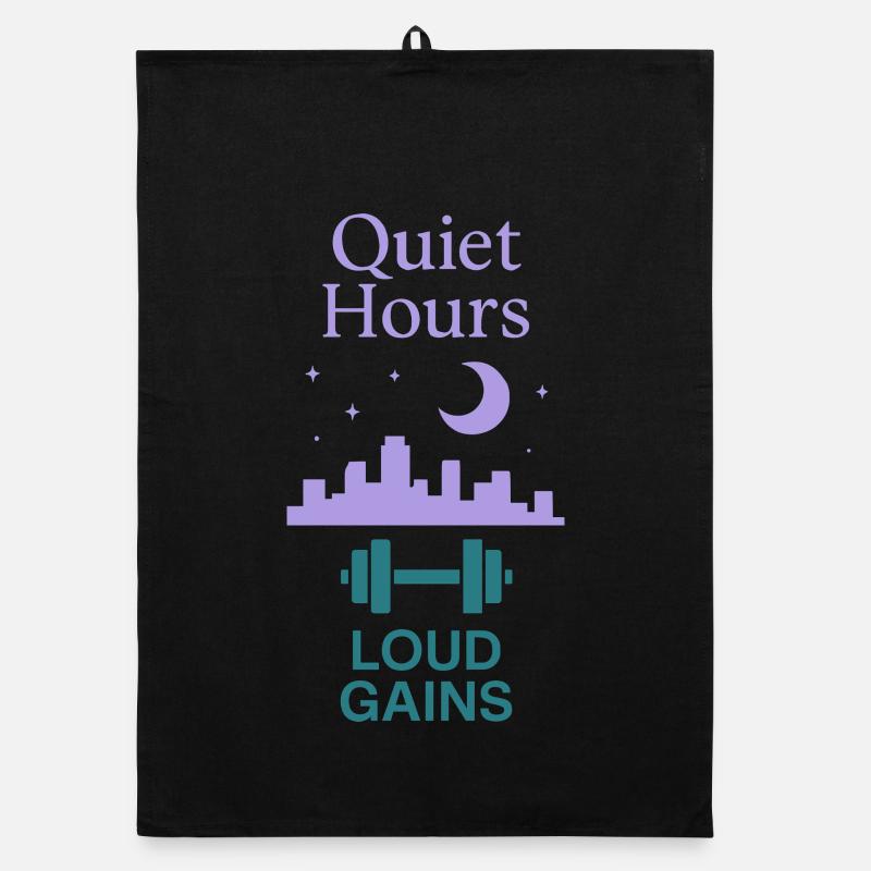 Entraînement introverti, Calme Torchon bio