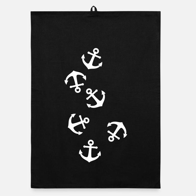 Anchor symbolism Organic dish towel