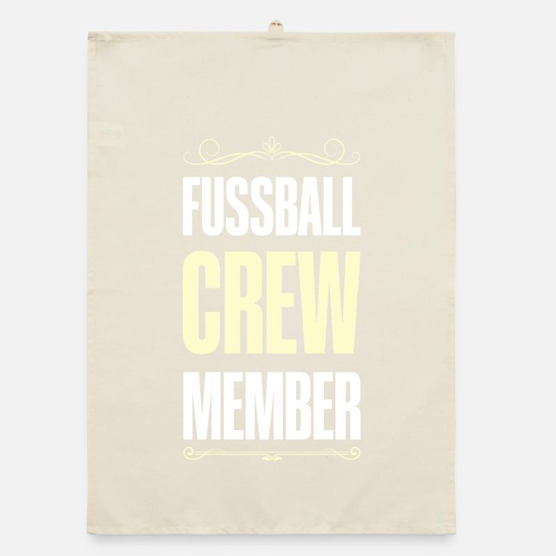 Fussball Crew Organic Geschirrtuch