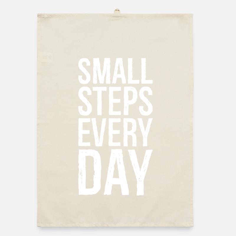 Petits pas tous les jours Torchon bio