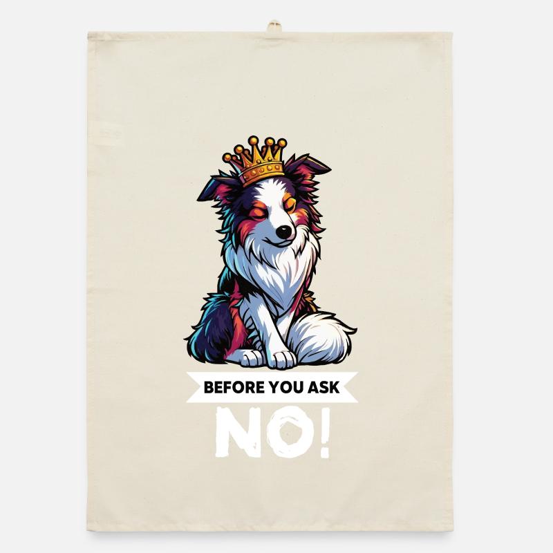 Avant de demander aux Australian Shepherds Aussie Aussies Torchon bio