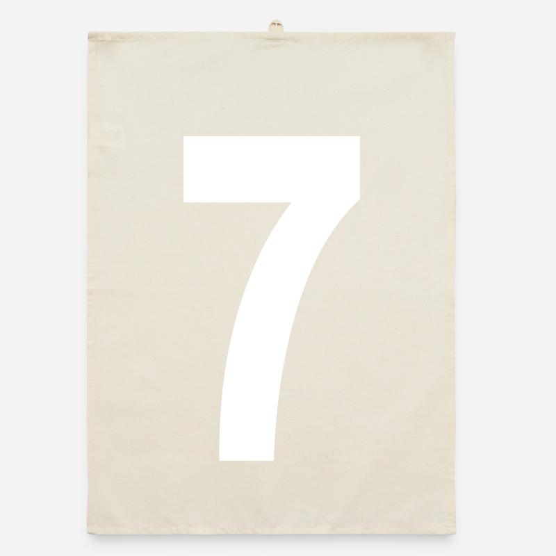 7 Numbers Organic dish towel