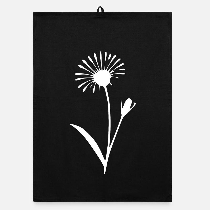 Fleurs de pissenlit Fleurs fleur Fleurs sauvages Herbes Torchon bio