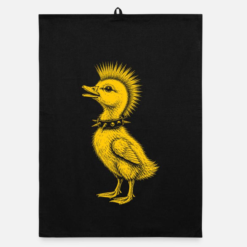 Chemise Punk Chick Mohawk Animal Torchon bio