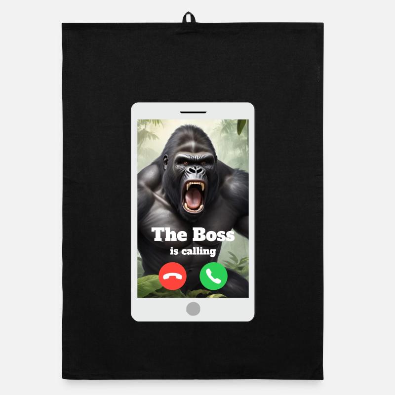 Dein Chef ruft dich an! Organic dish towel