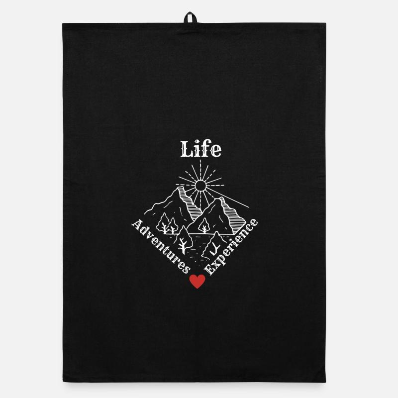 Life Adventures Experience - Adventure Tee Organic Geschirrtuch