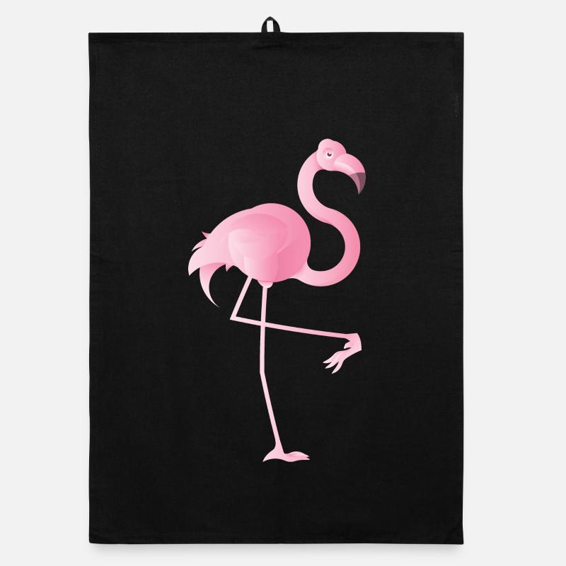flamand - Torchon bio - noir