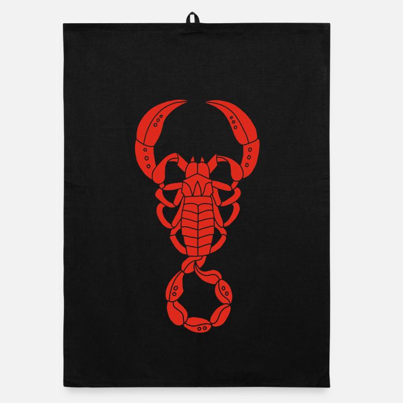 Scorpion rouge Torchon bio