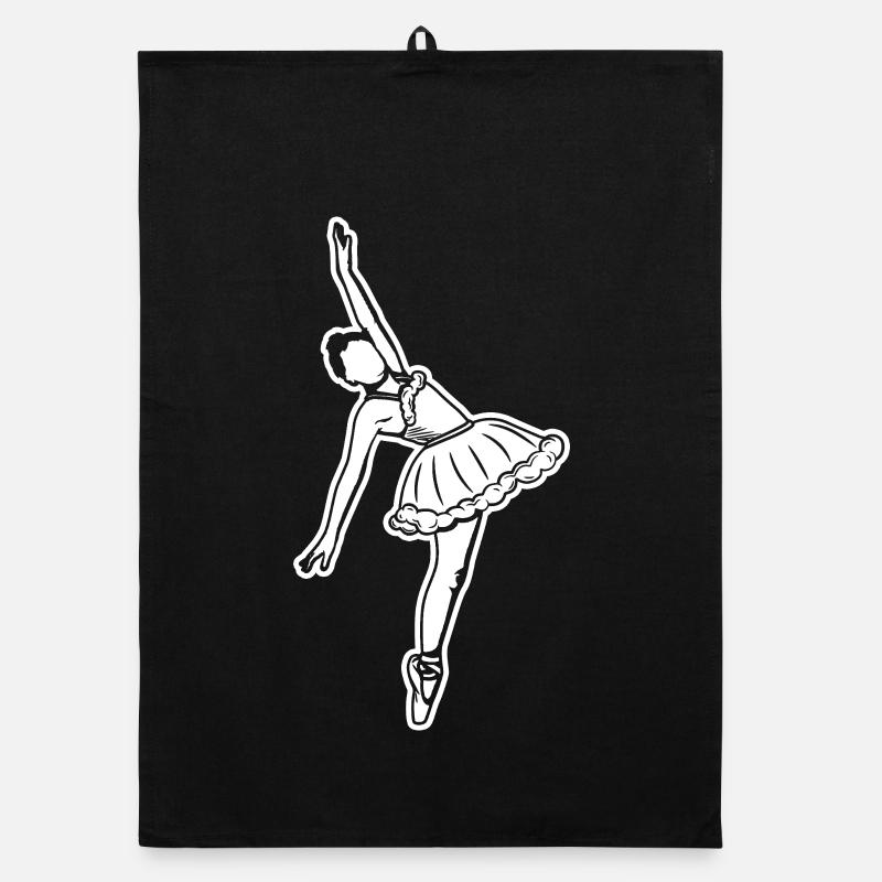Dessin de ballerine Torchon bio