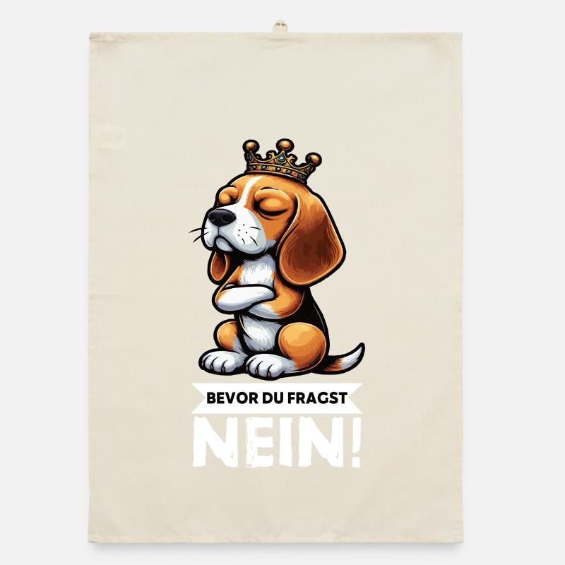 Before you ask: Beagle Beagle Owner Beagle Holder Organic dish towel