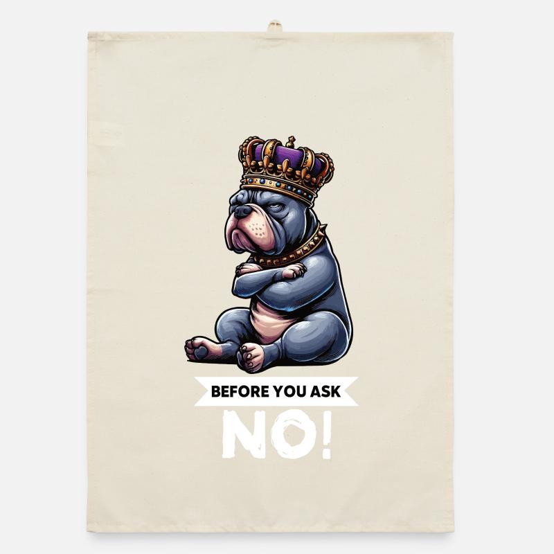 Before You Ask American Bully Bully Pit Bullys Organic dish towel
