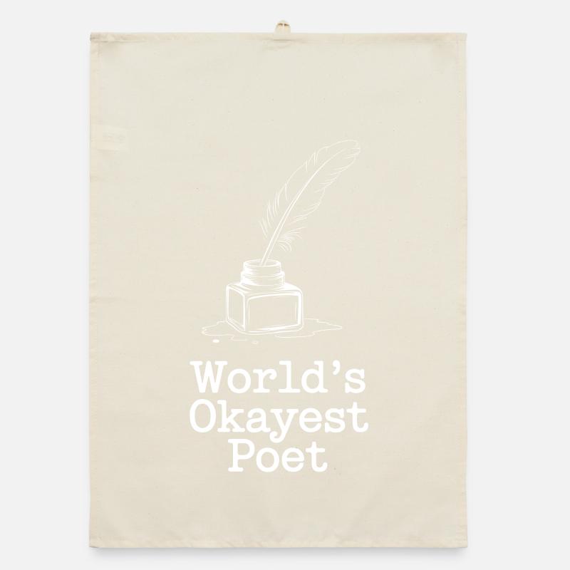 Das beste Dichter-Tee der Welt Organic Geschirrtuch