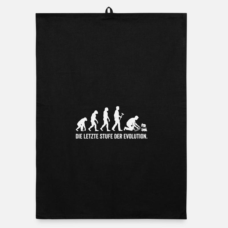 Die letzte Evolutionsstufe Organic Geschirrtuch