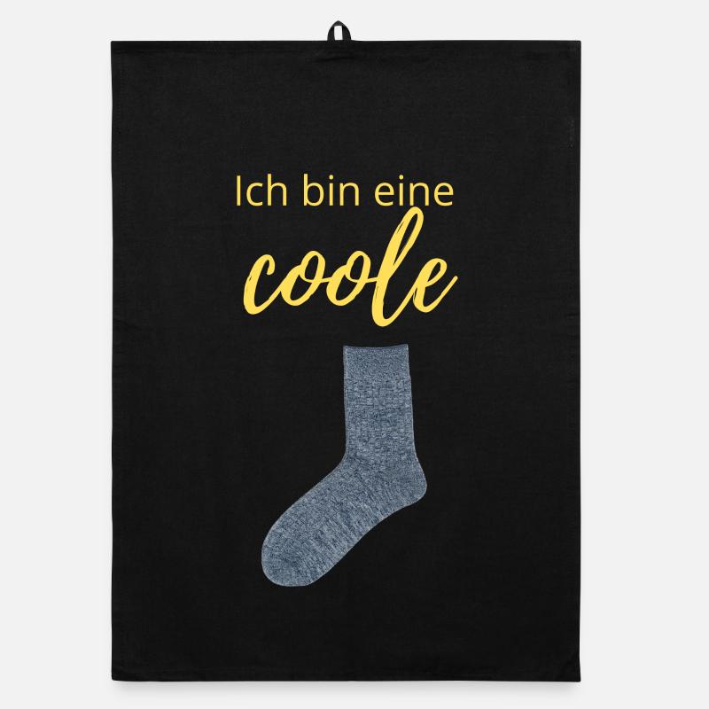 coole Socke Organic Geschirrtuch